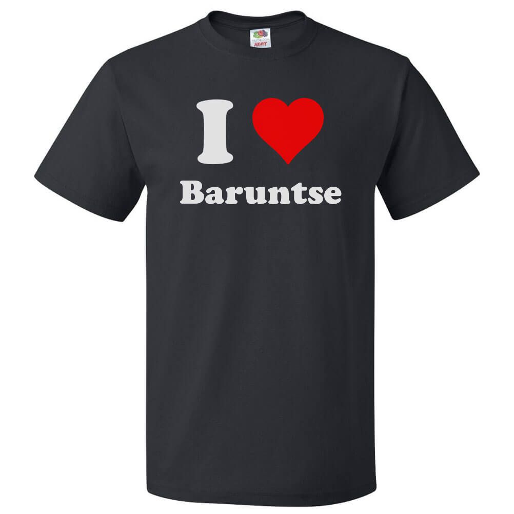 I Love Baruntse T shirt I Heart Baruntse